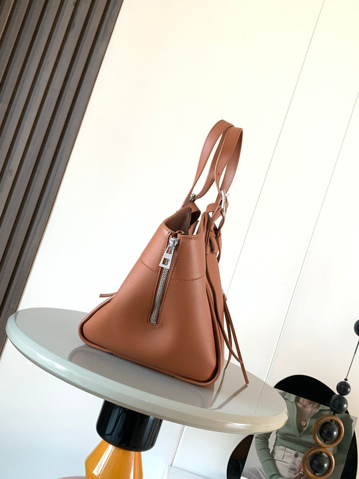 Loewe Hammock Bag 15 cm Camel Calfskin