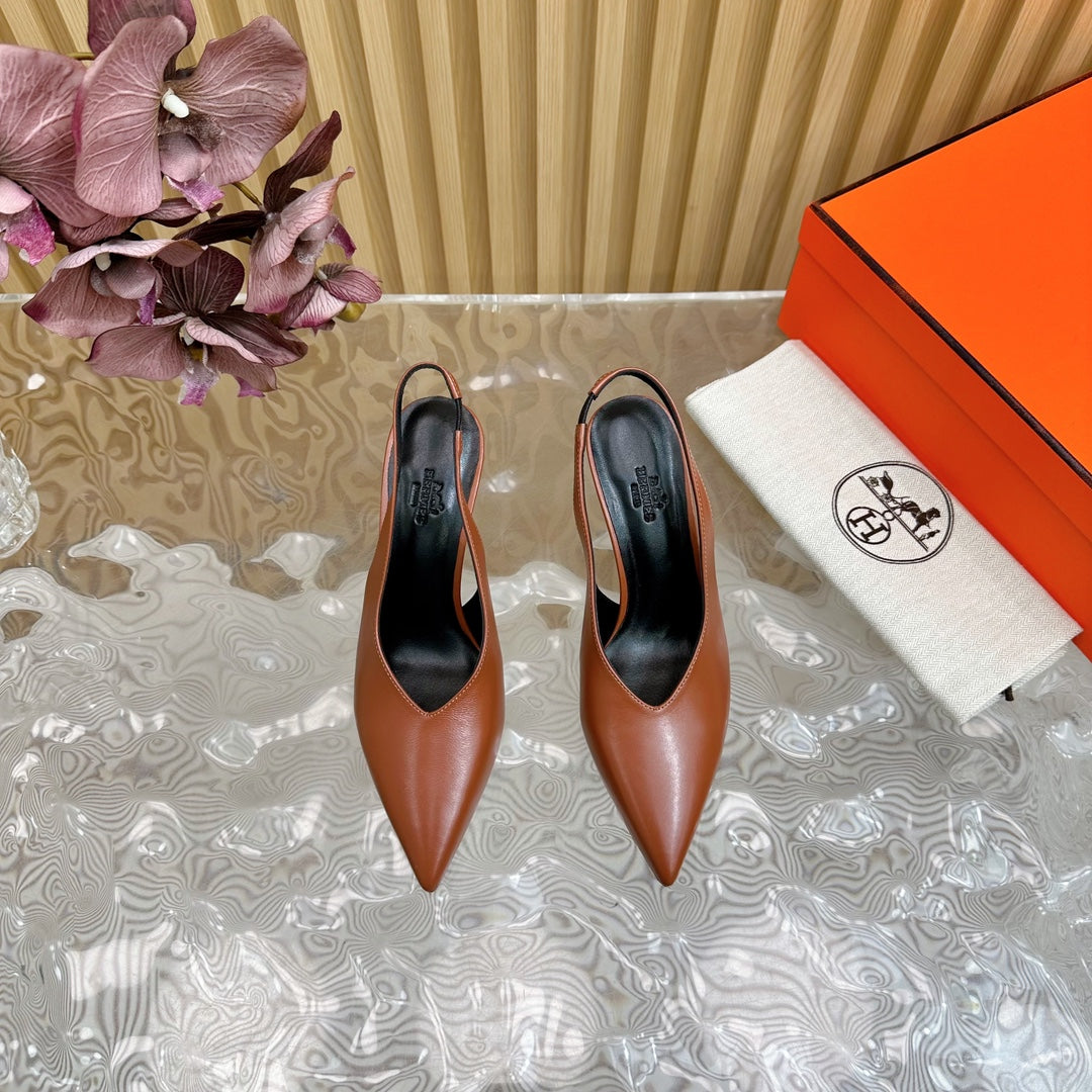 HM Intime 75 Pump Caramel Lambskin 957091