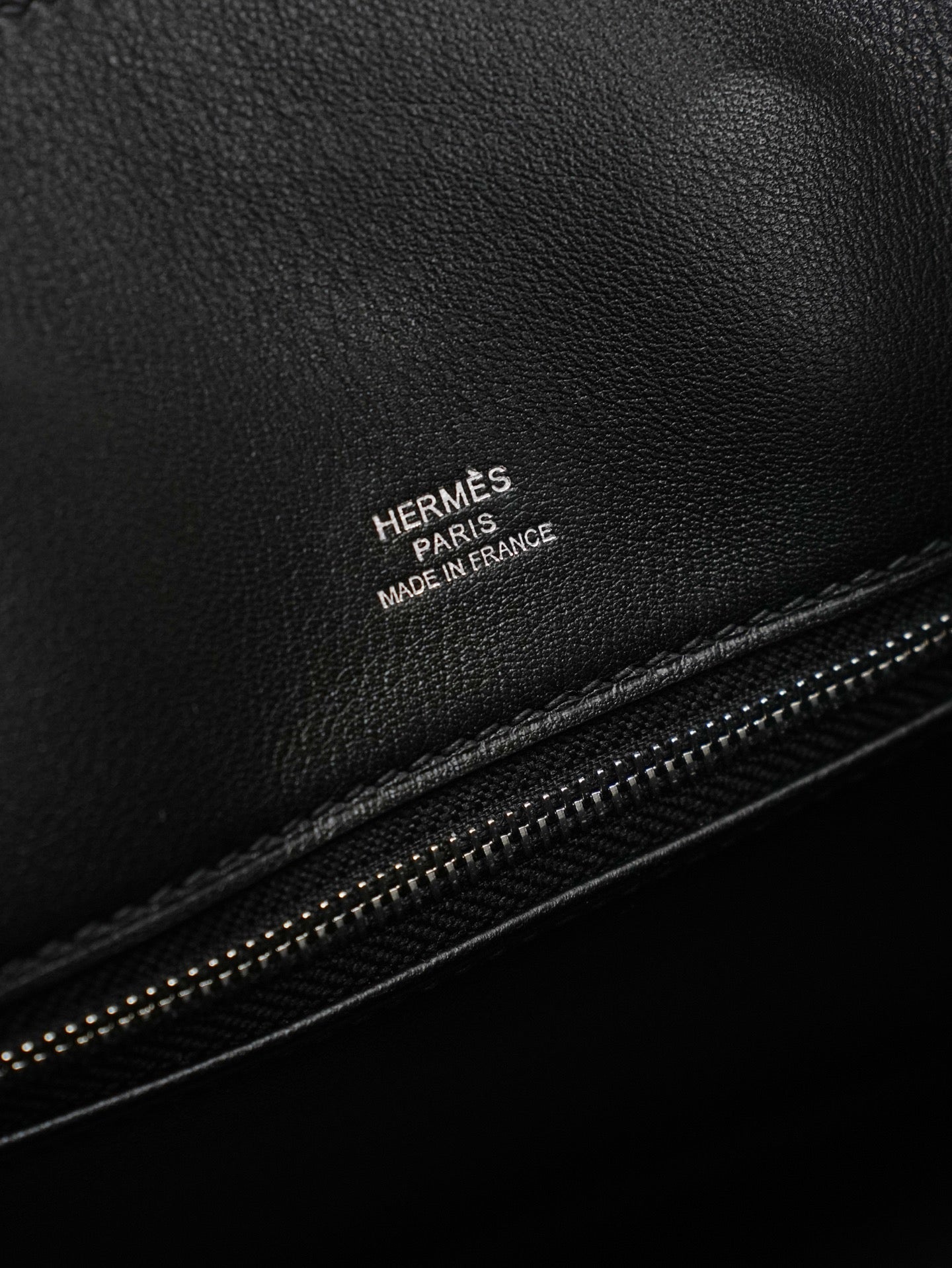 HM Birkin Shadow 25cm Black Leather 284509