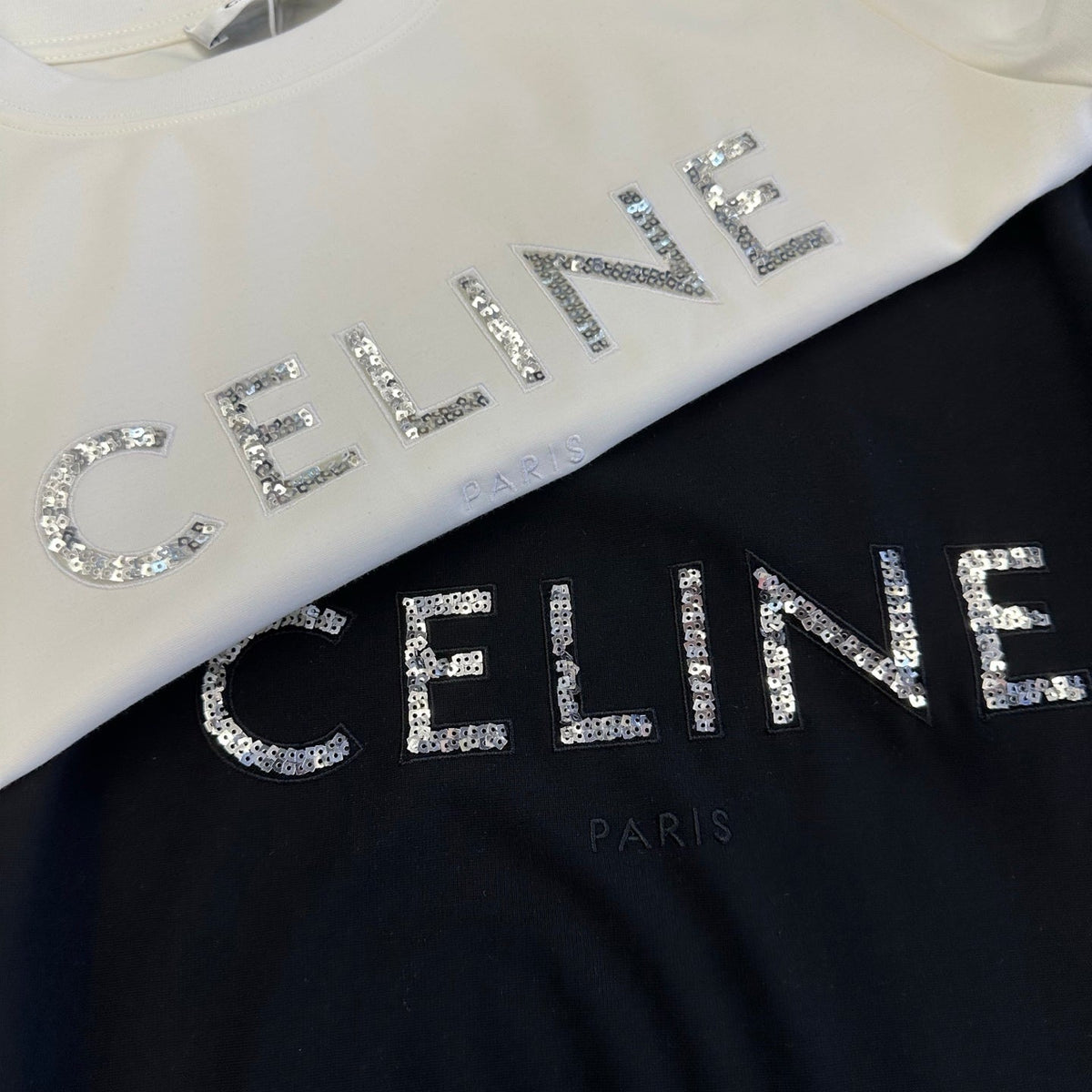 Celine Short-Sleeve T-Shirt Cotton 369971