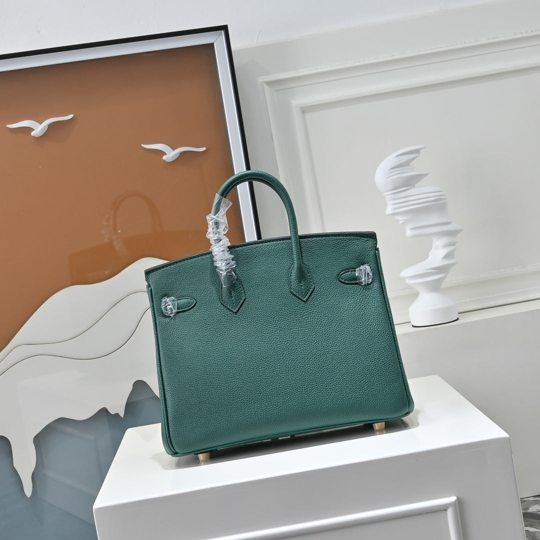 HM Birkin Teal Green Togo Leather GHW