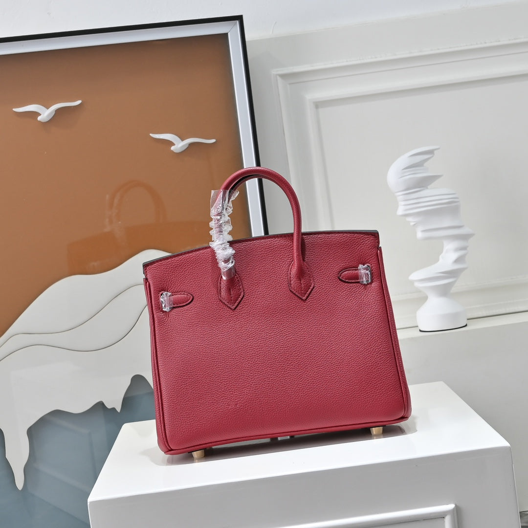 HM Birkin 30cm Burgundy Togo Leather GHW
