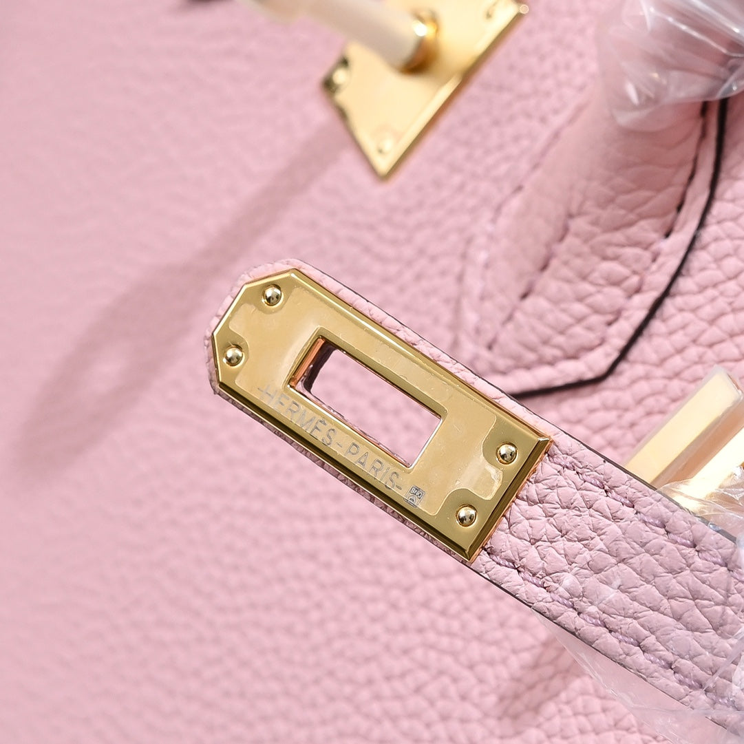 HM Birkin Sakura Pink Togo Leather GHW