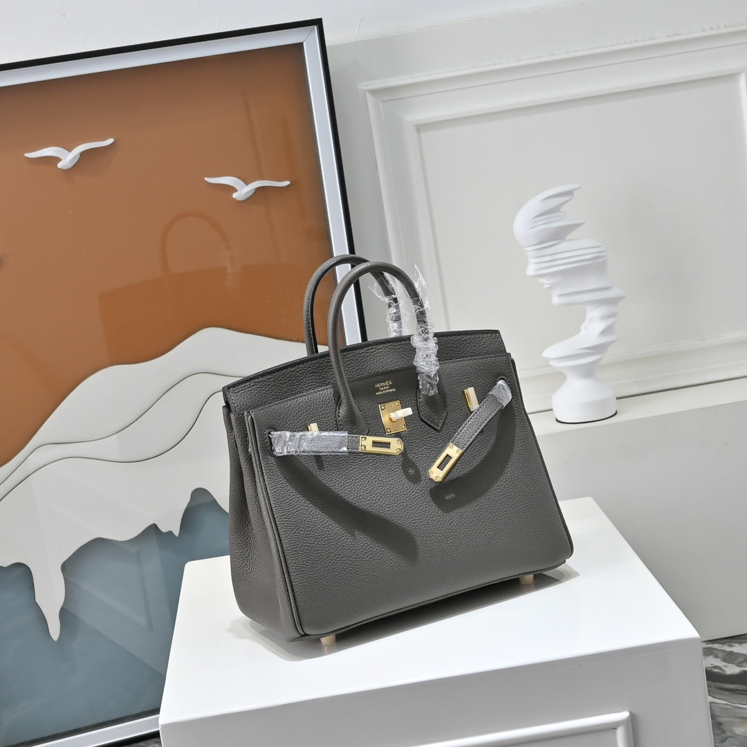 HM Birkin Gris Etain Togo Leather GHW