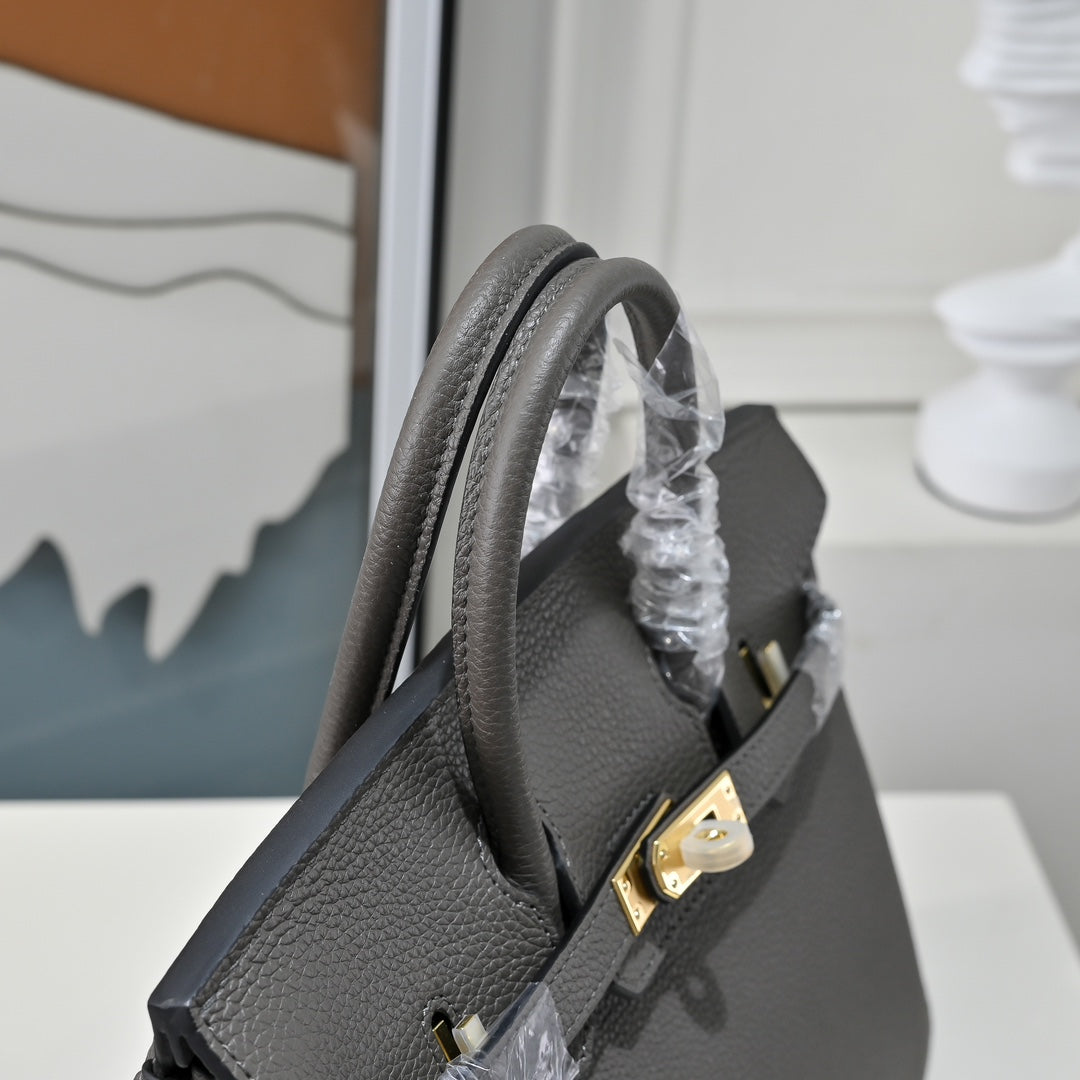 HM Birkin Gris Etain Togo Leather GHW