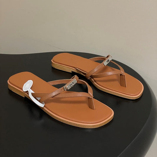 HM Miss Sandal Brown Calfskin 593793