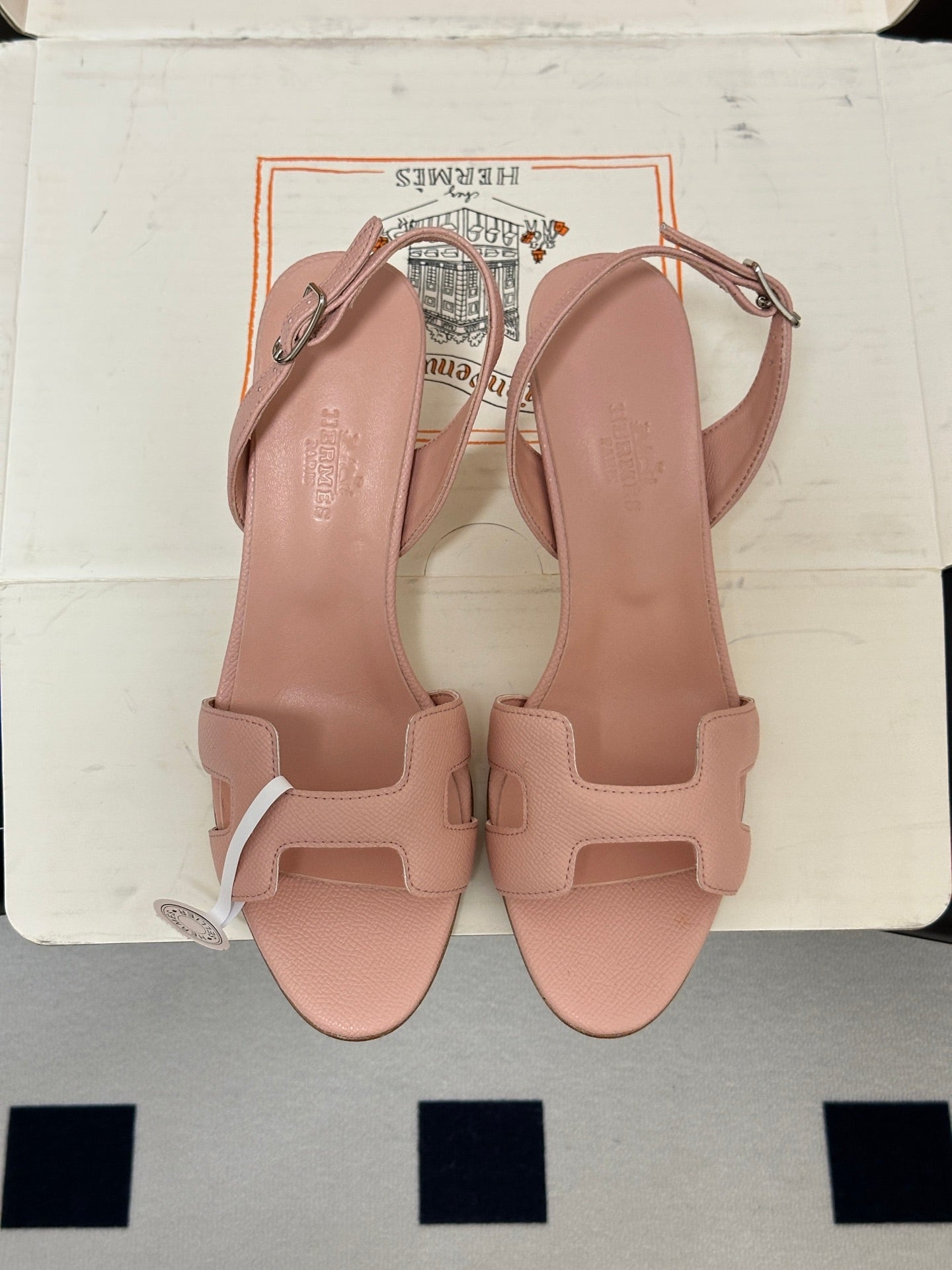 HM Holy Sandal Light Pink Cowhide 835004