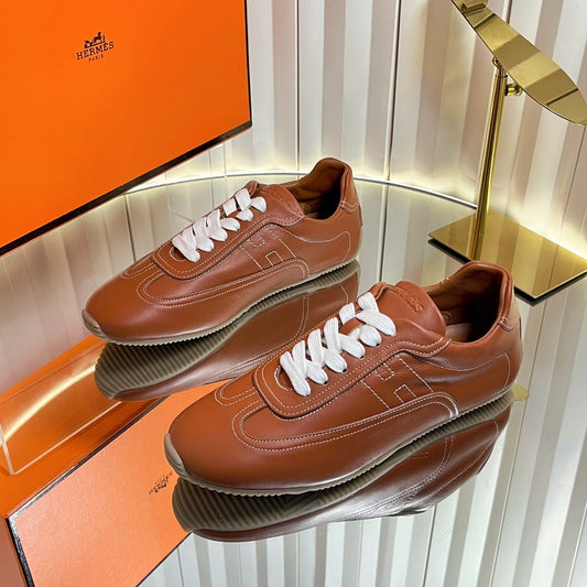 HM May Derby Shoes Brown Calfskin 616145