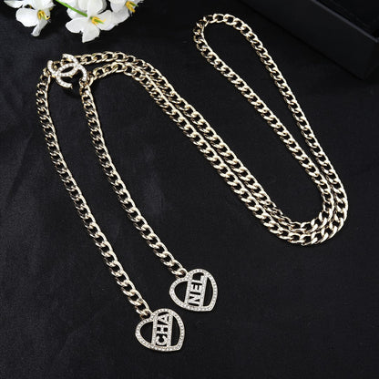 CHANEL 25S CHAIN BELT METALLIC 614471