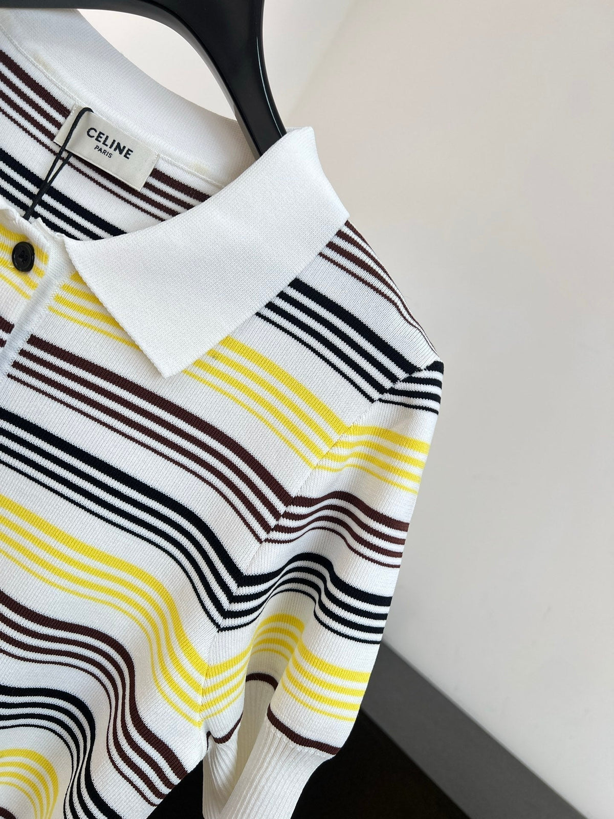Celine 26s Knit Polo Shirt 361