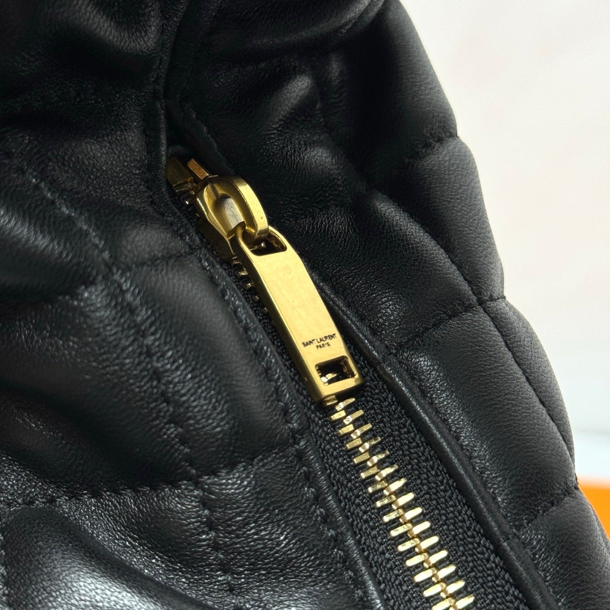 YSL Icarino Large Shoulder Bag Black Quited Leather 286001