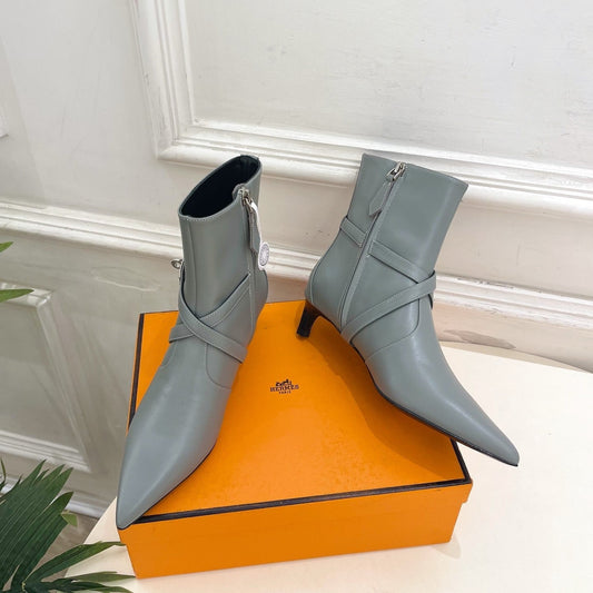 HM 26s Nice 40 Ankle Boot Grey Lambskin 947290