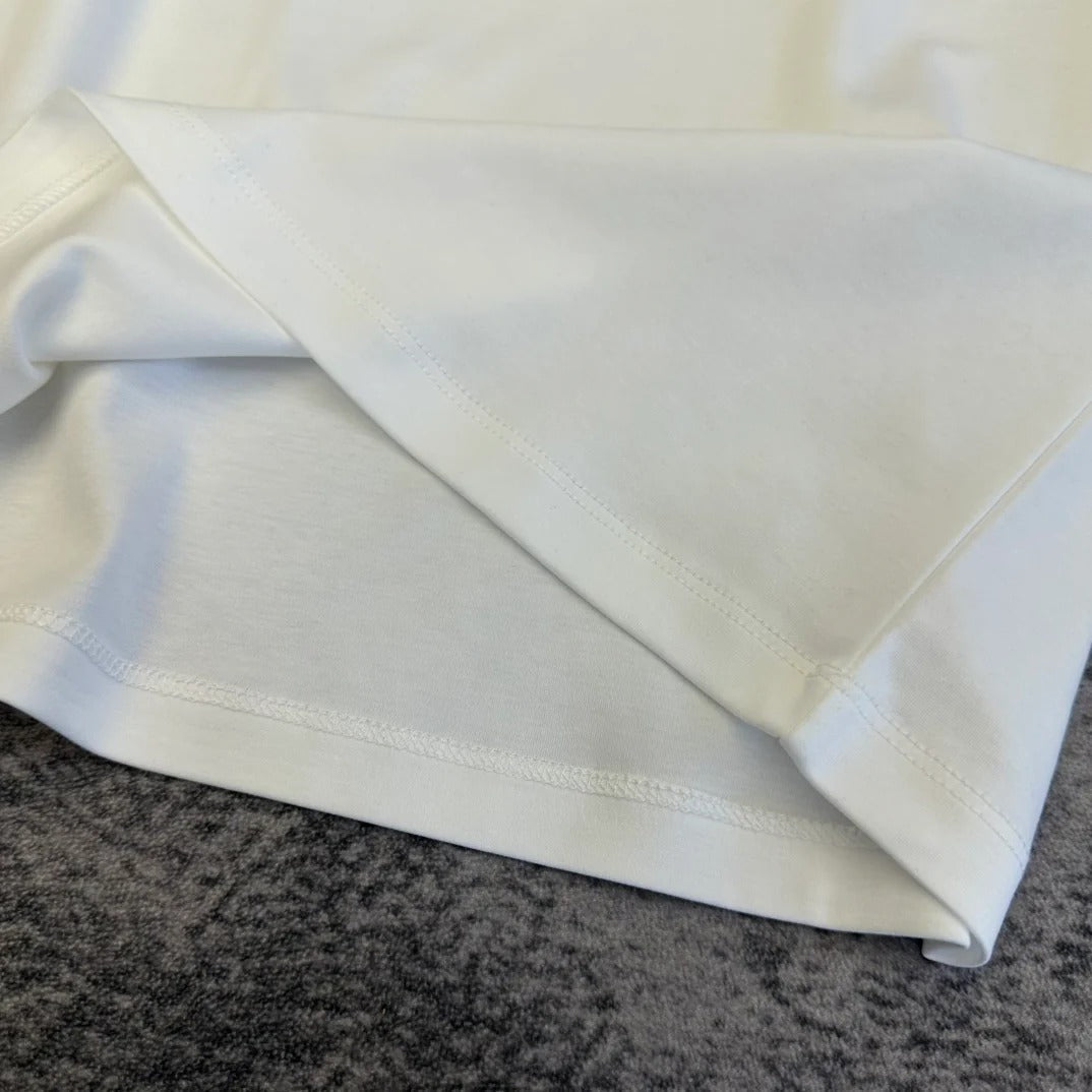 Celine 2026 T-Shirt Black Light Pink White Cotton 359141