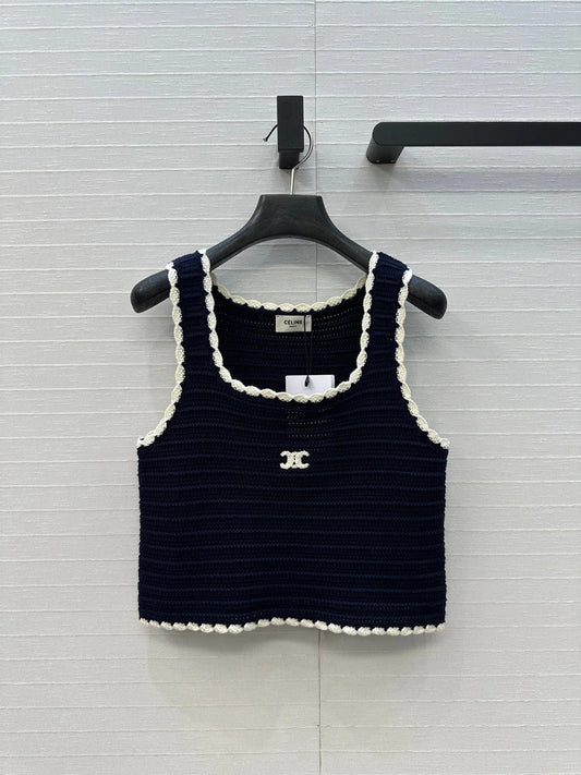 CELINE SLEEVELESS KNIT TOP 268312