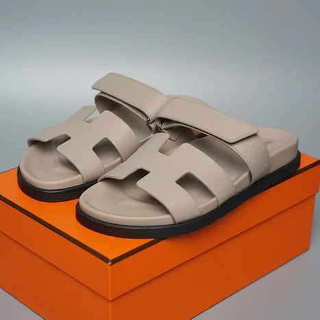 HM Chypre Sandals Beige Mastic Sheepskin 001
