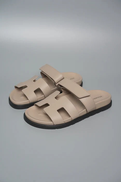 HM Chypre Sandals Beige Mastic Sheepskin 001