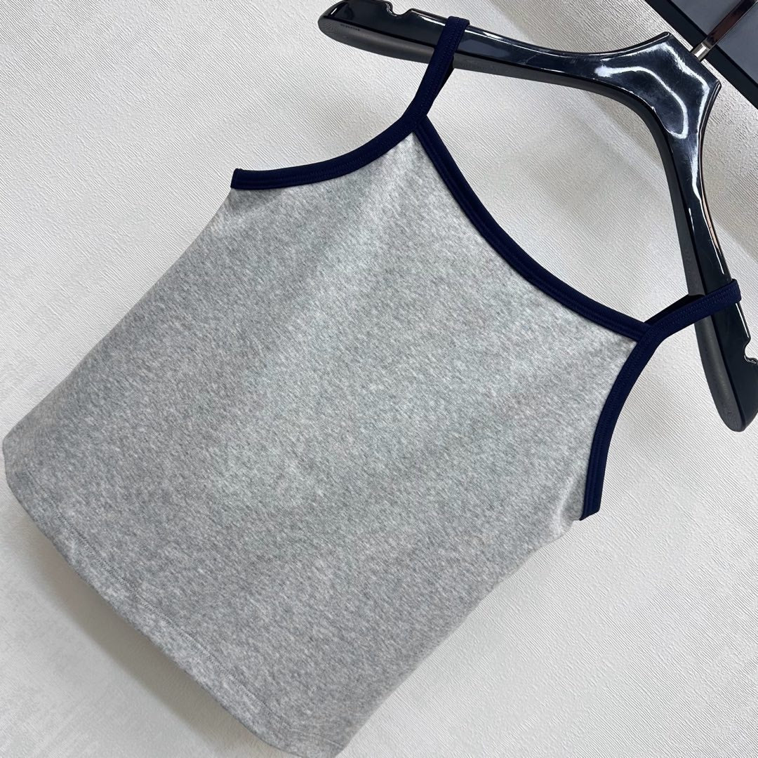 CELINE SPAGHETTI STRAP TOP