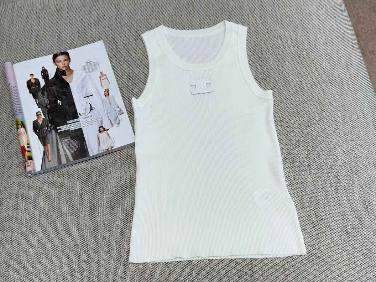 Celine Tank Top Tencel Fabric 232711