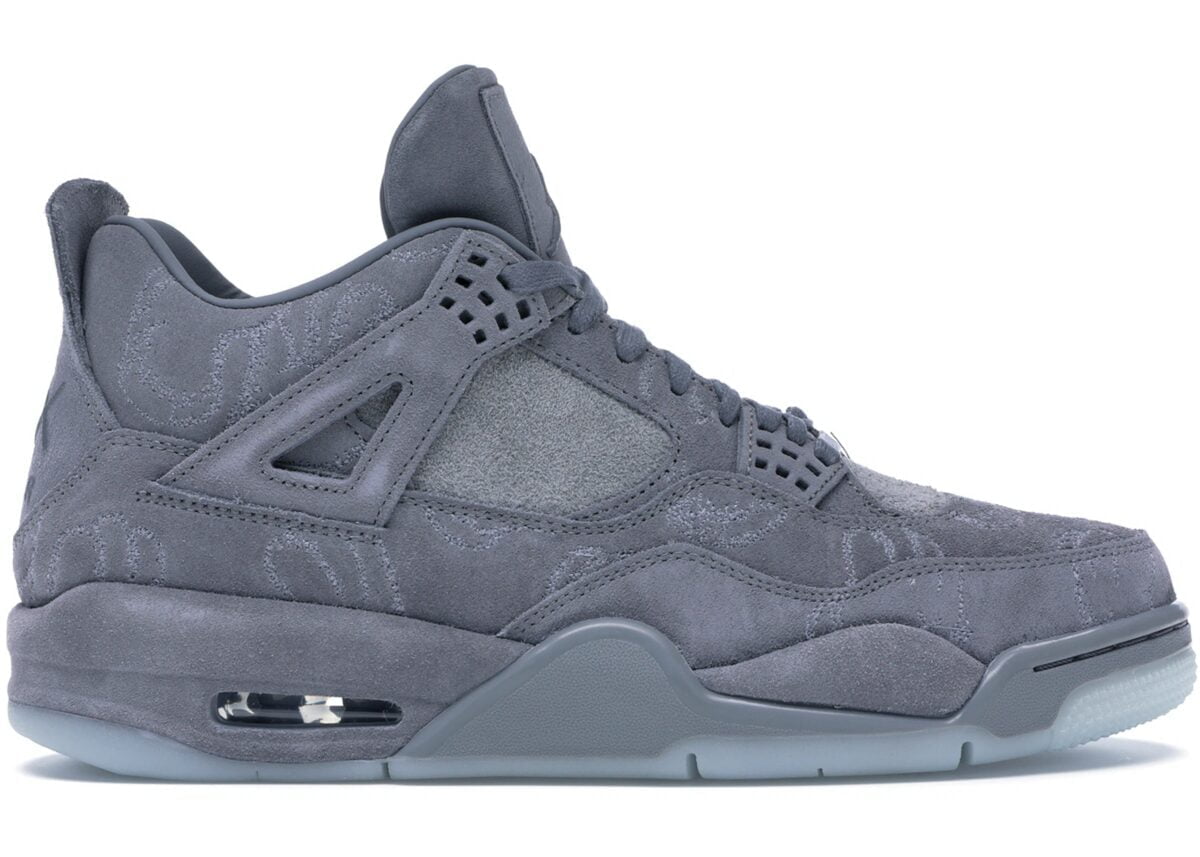 Jordan 4 x KAWs Grey Sneakers - Head-Turner | Style MVP