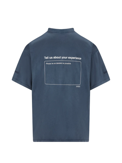 BALENCIAGA - Men Twisted Crew Neck T-Shirt