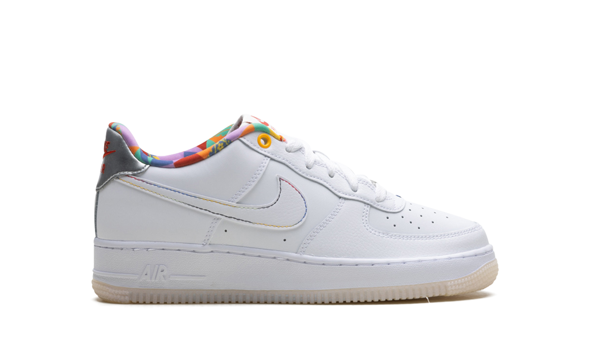 Air Force 1 Low LV8 GS "White Playful Print" FN8912 111