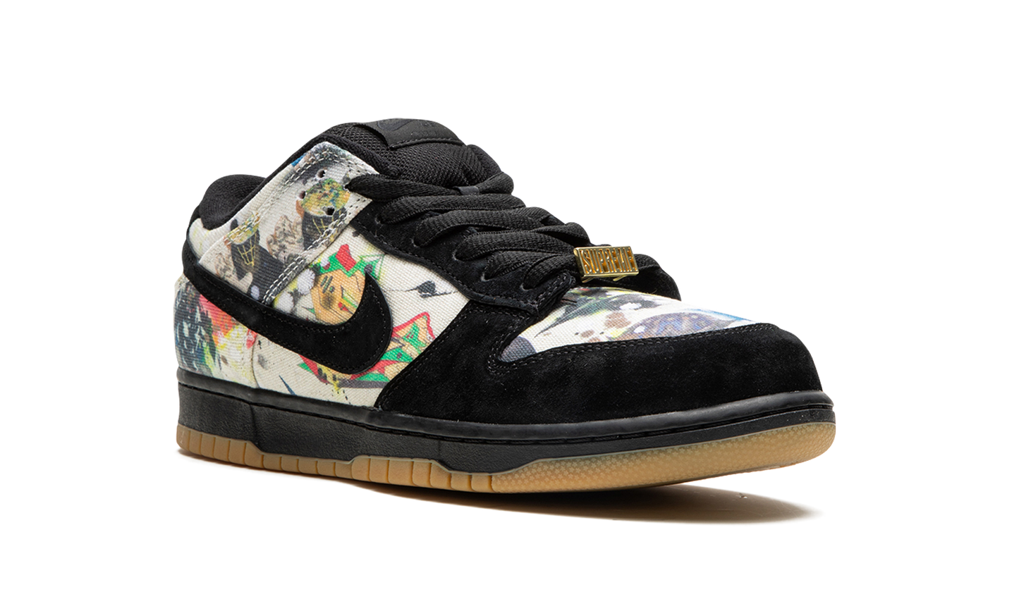 SB Dunk Low "Supreme - Rammellzee" FD8778 001